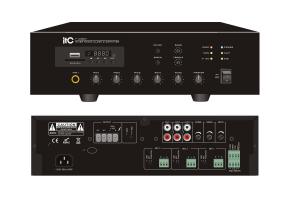 Amply số ITC liền Mixer 120W MP3, Bluetooth phát nhạc: T-120DM