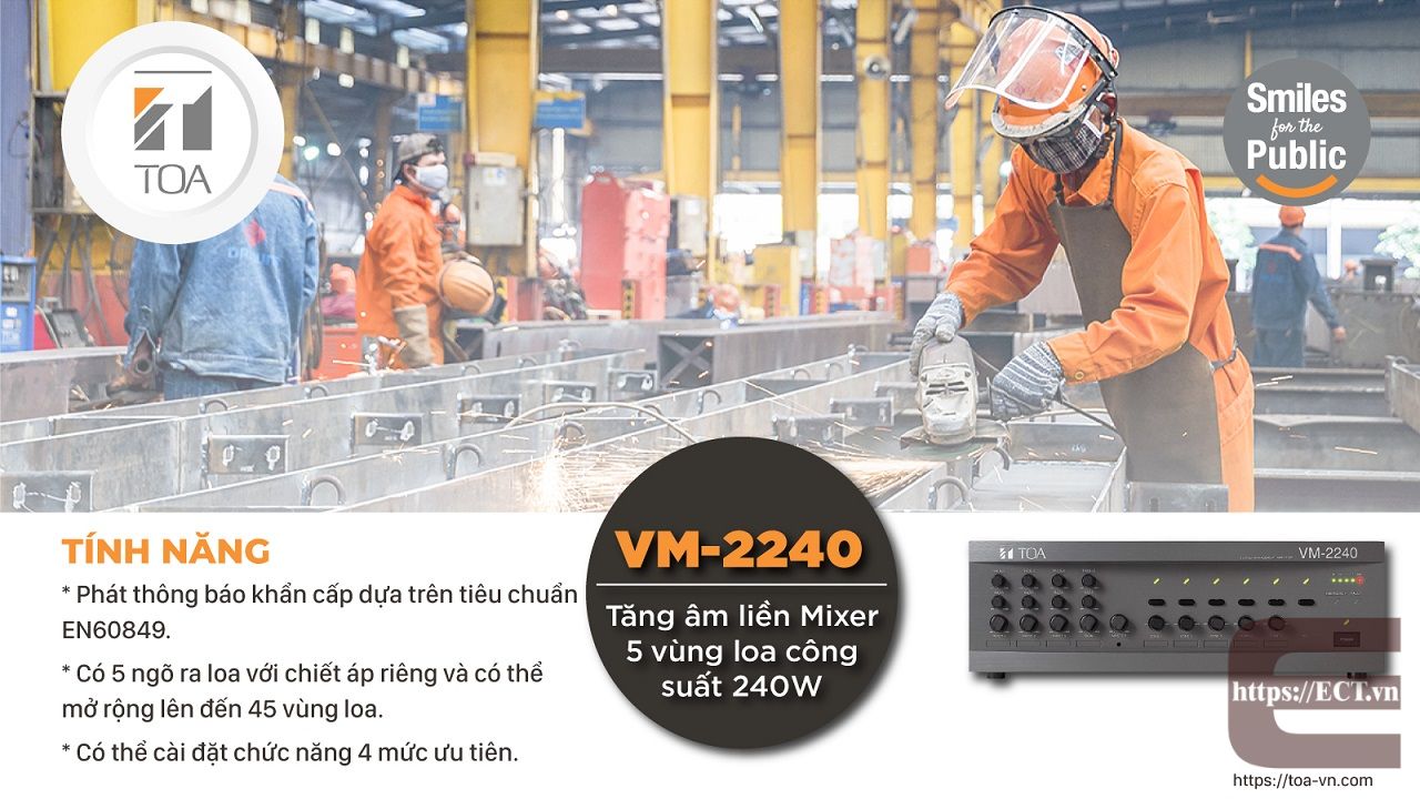 Những lý do khiến VM-2240 thuộc dòng VM-2000 được gọi là tăng âm “All-in-One”
